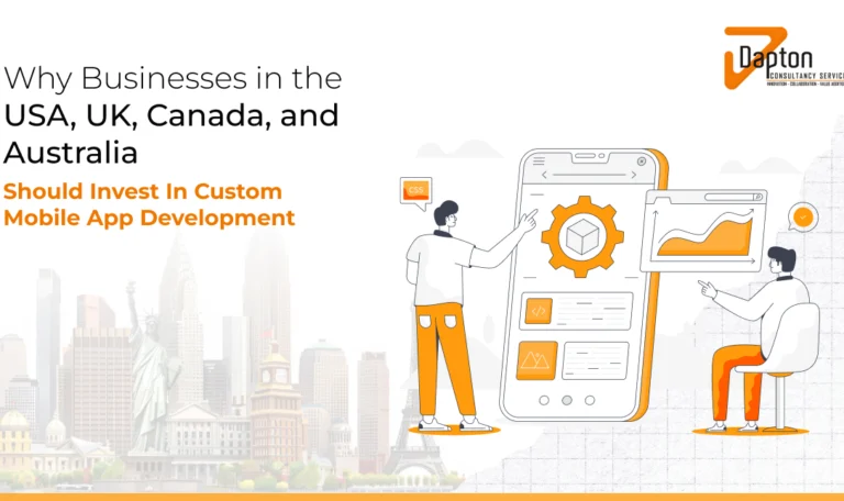 Mobile app development USA, UK, Canada, Australia | Business mobile apps 2025 | Benefits of custom mobile apps